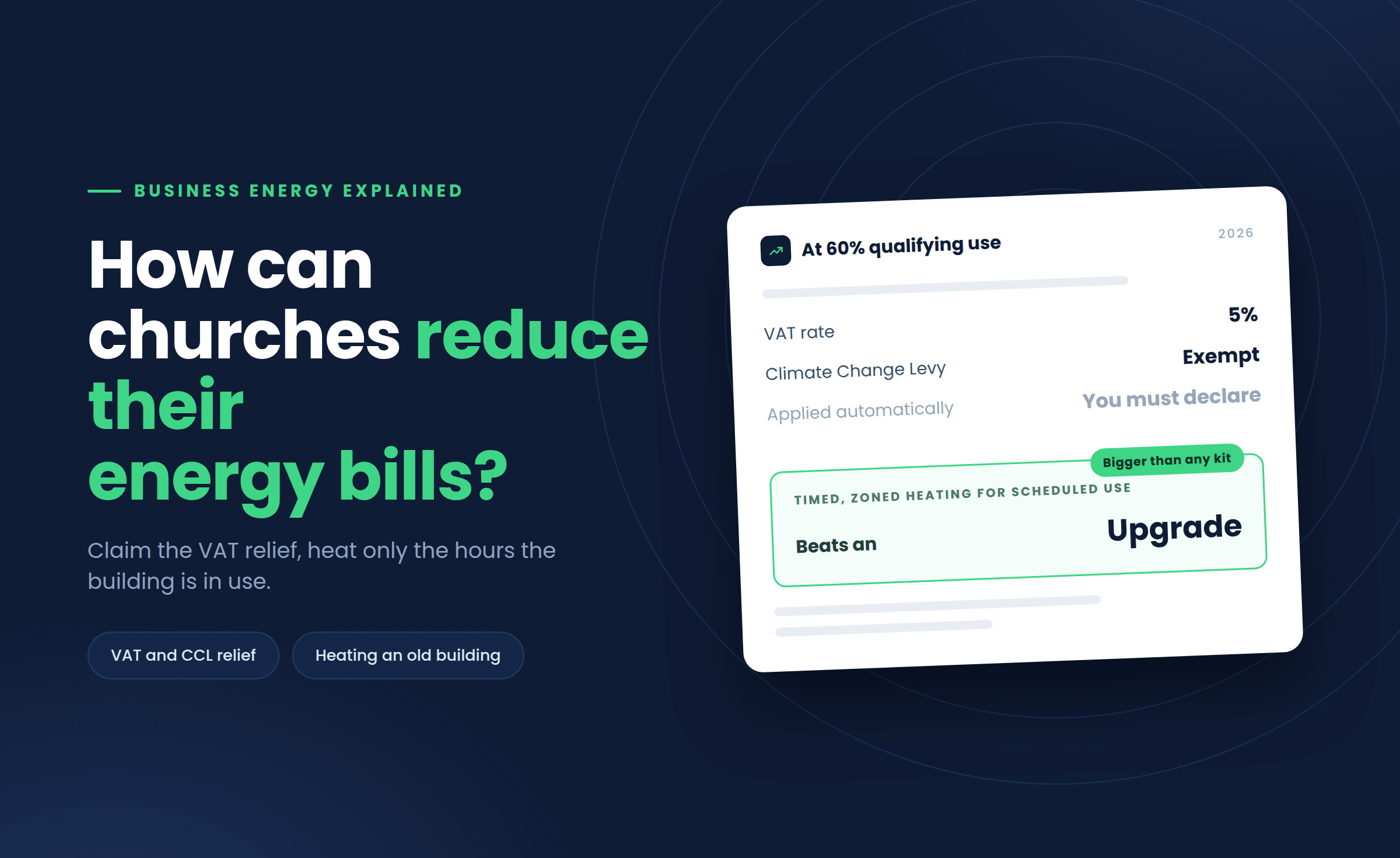 How Can Churches and Places of Worship Reduce Their Energy Bills?