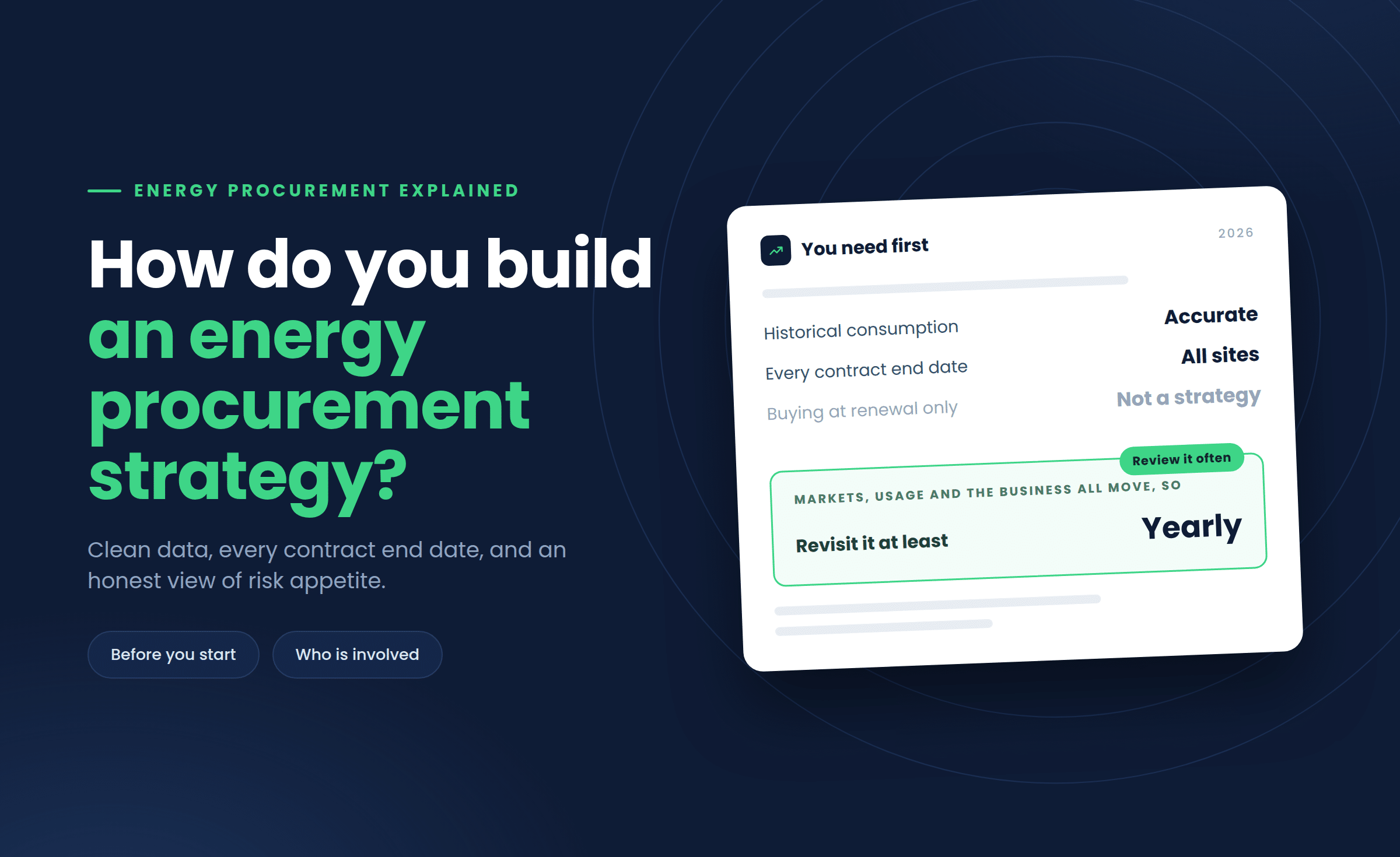 How Do You Build an Energy Procurement Strategy?