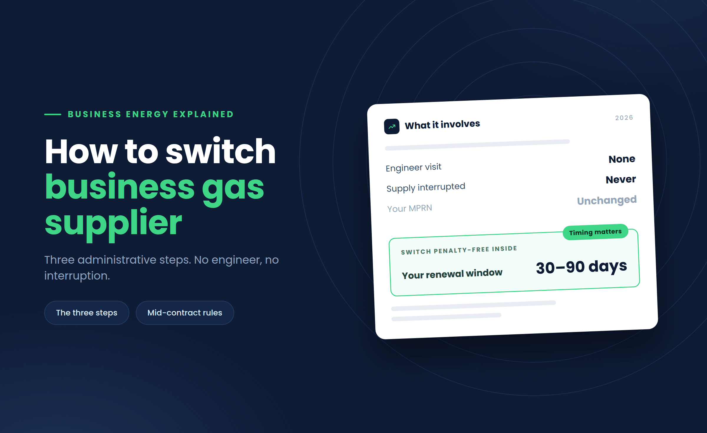 How Do You Switch Business Gas Supplier?